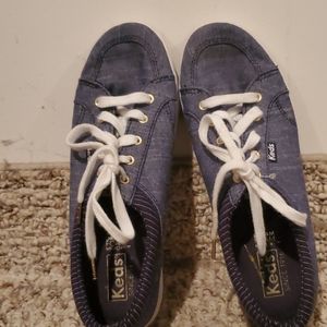 Girl's denim Keds sneakers size 6
